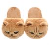 Millffy Unisex Kids Girls 3D Big Head Realistic Kitty Cat Womens Tabby cat Plush Fuzzy Slippers Ladies House Slippers(US 4-6, You are Finished) view 2