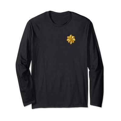 US Army Rank - Major (O-4) - MAJ Long Sleeve T-Shirt