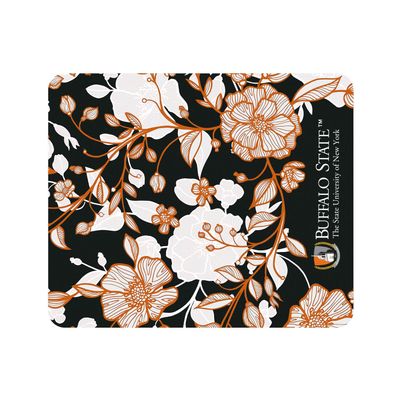 Mouse Pad, Fabric, Buffalo State College Standard/Floral Lace