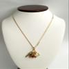 ALEX AND ELSA 18K Gold Plated Charm,Money Necklace 20" Long/ 18K BANO DE ORO Cadena DE Suerte,Dinero 20"- GFN4 view 3