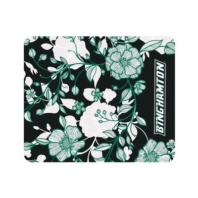 Mouse Pad, Fabric, Binghamton University Standard/Floral Lace