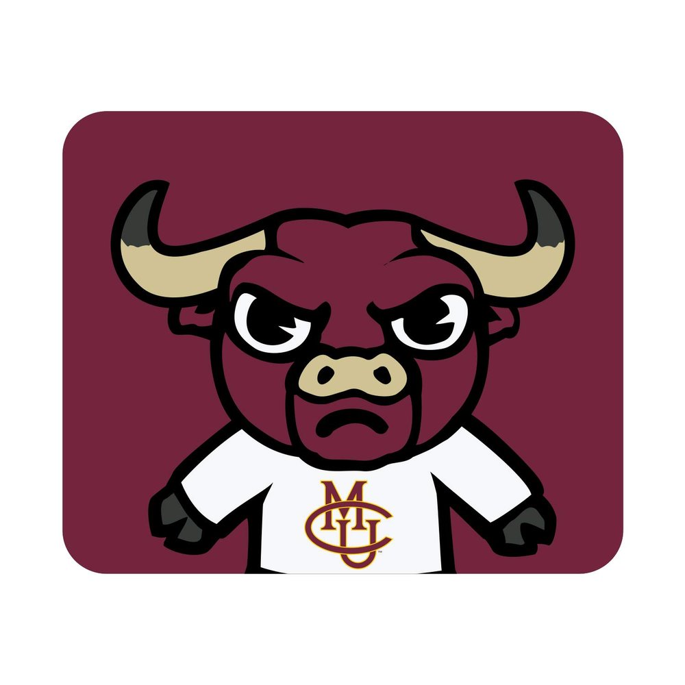 OTM Essentials Colorado Mesa University Standard Fabric Mouse Pad, Desk Accessories, Standard Fabric Gaming Mouse Pad, Tokyodachi Cropped