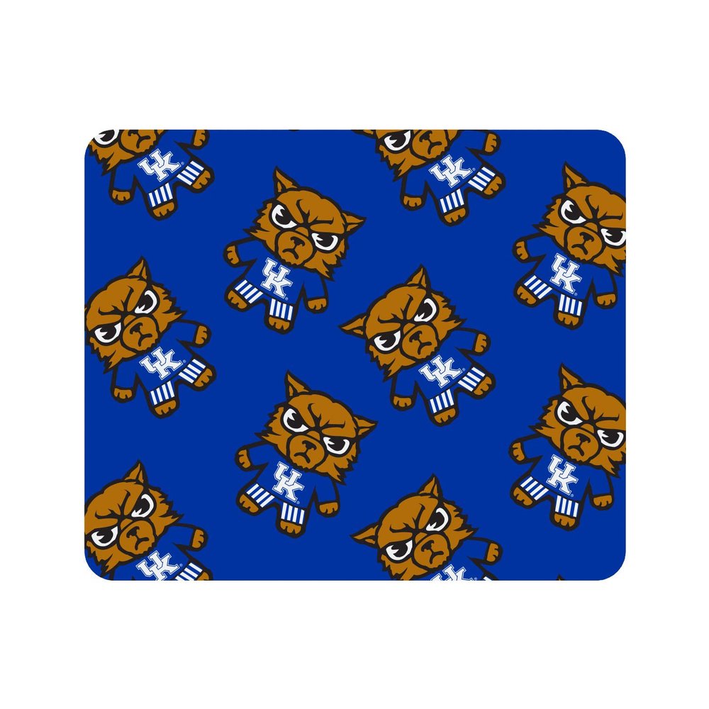 OTM Essentials University of Kentucky Standard Fabric Mouse Pad, Desk Accessories, Standard Fabric Gaming Mouse Pad, Tokyodachi Mascot All Over