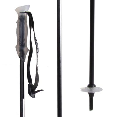Goode - G-Max (Set of 2) - Firm, Lightweight, Flexible shafts take Advantage of The Shock Absorption Properties of Carbon to ehnance Your Skiing Experience (Plus Black, 46in/115cm)