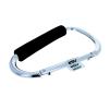 ASR Outdoor 6-Pack Silver Jumbo Aluminum Carabiner Hiking Non-Locking Spring Clip Cushion Grip, 6.5 inch view 4