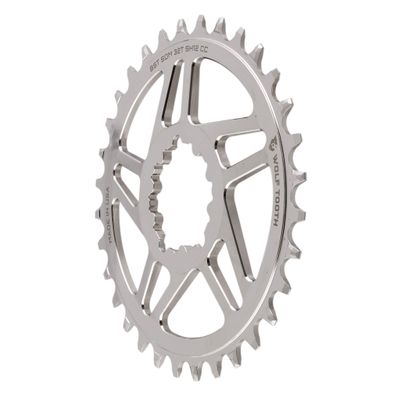 Wolf Tooth Direct Mount Round Chainring for Cane Creek and SRAM Cranks for Shimano 12spd Hyperglide+ Chain (32 Tooth, Drop-Stop ST, MTB)