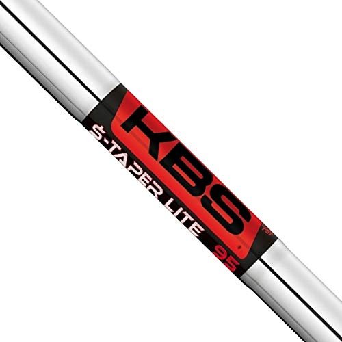 KBS $ Taper Lite Iron Shafts - 370 PT - Steel - Chrome 4-PW - R Flex - 7 Shafts