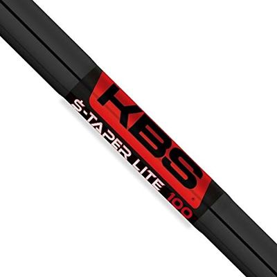 KBS $ Taper Lite Black PVD Iron Shafts - 355 TT - Steel 4-PW - X Flex - 7 Shafts
