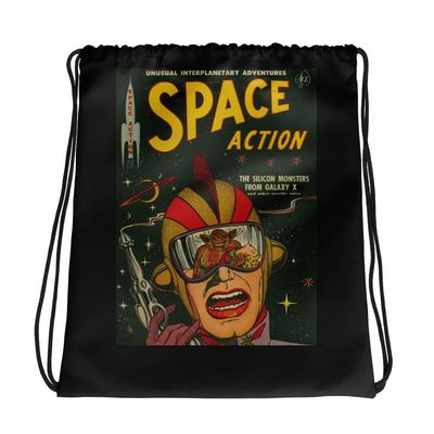 Abracadabra60 Drawstring Bag Space Action #Carryall