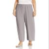 Alex Evenings womens Wide Leg Mesh Pant(petite Regular Plus Sizes) Dress Pants, Dove Basic, Large Petite US view 1