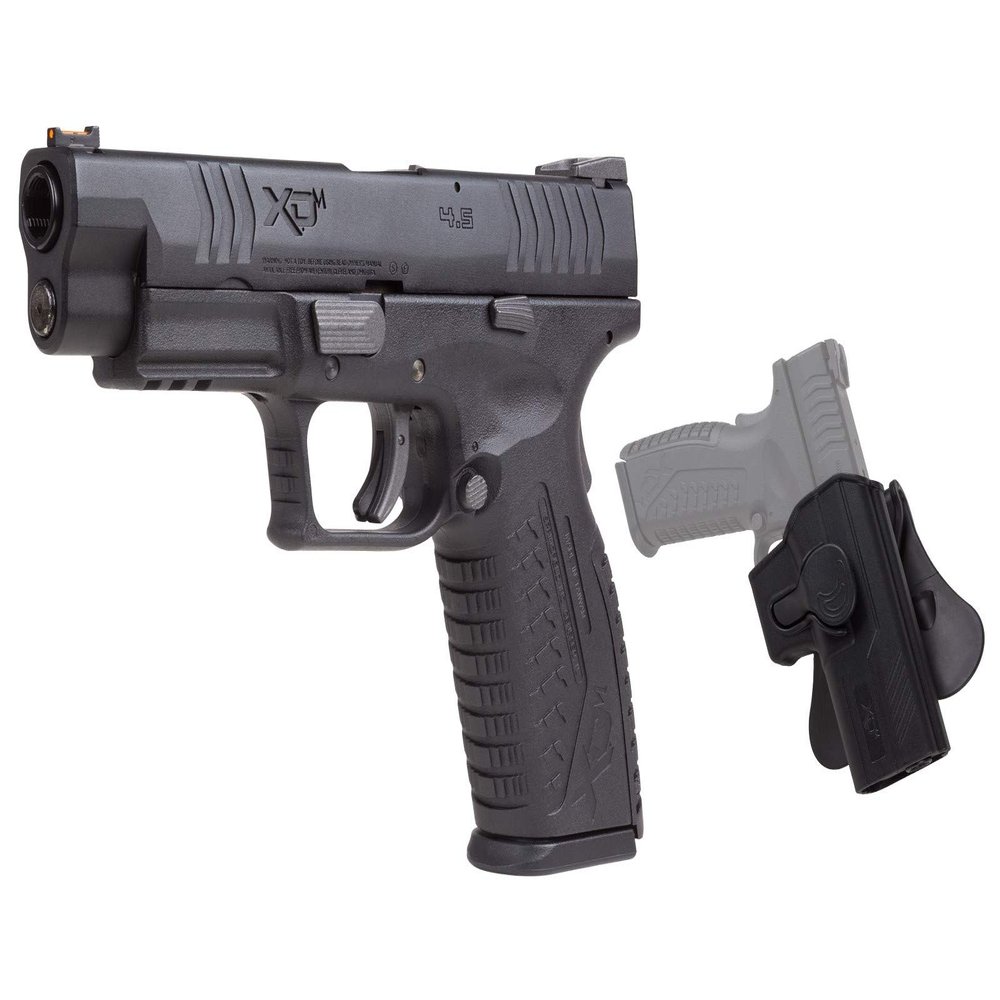 Springfield Armory XDM 4.5" .177 Cal. CO2 Blowback, Black air Pistol