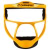 CHAMPRO Rampage Fastpitch Softball Fielders Ultra Lightweight Protective Face Mask, Gold, Adult view 1