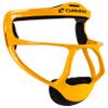 CHAMPRO Rampage Fastpitch Softball Fielders Ultra Lightweight Protective Face Mask, Gold, Adult view 2