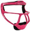 CHAMPRO Rampage Fastpitch Softball Fielders Ultra Lightweight Protective Face Mask, Heather Pink, Adult view 2