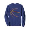 Basketball Silhouette Bball Sport Basketball Player Sweatshirt view 1