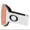 Oakley Flight Deck Matte White with Prizm Rose Gold, Medium view 2