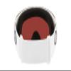 Oakley Flight Deck Matte White with Prizm Rose Gold, Medium view 4