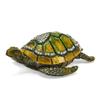 Jewels By Lux Bejeweled Sweetheart Green Sea Turtle w/Heart Trinket Box view 1