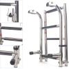 Mojiate Folding 4 Steps Boat Ladder Stainless Steel Marine Pontoon 2+2 Step for Marine Boat Yacht view 3