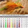 Maxcatch 100PC/LOT Tungsten Fly Tying Beads Head for Nymph Fishing Materials 10 Colors (Orange, 5/32'' (3.8 mm)) view 3