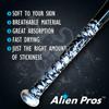 ALIEN PROS Bat Grip Tape 0.5MM for Baseball and Softball (3-Pack)  Non-Slip Easy to Install Bat Tape  Perfect Baseball bat Grip for Aluminum or Wood bat Grip (3-Pack, Black Puzzle) view 4