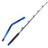 Bent Butt Fishing Rod 2-Piece Trolling Rod Saltwater Offshore Heavy Roller Rod Conventional Boat Big Game Pole(6'6" 80-120 lbs) view 1
