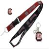 aminco NCAA South Carolina Gamecocks Team Reversable Lanyard, Logo Lapel Pin, and Metal Keychain Gift Bundle view 1
