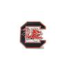 aminco NCAA South Carolina Gamecocks Team Reversable Lanyard, Logo Lapel Pin, and Metal Keychain Gift Bundle view 3