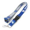 aminco NCAA Kentucky Wildcats Team Reversable Lanyard, Logo Lapel Pin, and Metal Keychain Gift Bundle view 2