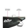 Ocean & Earth Aircon Black/Red Longboard Surfboard Bag - Fits 1 Board - 25.5" x 7'6" view 2