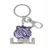 aminco NCAA LSU Tigers Team Reversable Lanyard, Logo Lapel Pin, and Metal Keychain Gift Bundle view 4