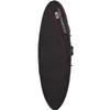 Ocean & Earth Aircon Black/Red/Grey Fish Surfboard Bag - Fits 1 Board - 24.5" x 7' view 1