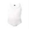 YUYANG Mens Bodysuit Jumpsuit Underwear Briefs Singlet Leotard Swimwear Jockstrap (Medium/FIT About Waist 27'', Ultra-Thin ice Silk - White) view 4