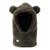 Baby Girls Winter Hat Boys Warm Scarf Hat Kids Thick Earflap Hood Cap with Ear 6M-7T (Army Green, M) view 1