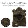 Baby Girls Winter Hat Boys Warm Scarf Hat Kids Thick Earflap Hood Cap with Ear 6M-7T (Army Green, M) view 3