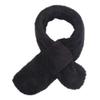JANGANNSA Fleece Boys Girls Scarf Warm Winter Autumn Kids Collar Scarf Neck Warmer Children Scarves1-6Y (Black Cross) view 1