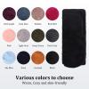 JANGANNSA Fleece Boys Girls Scarf Warm Winter Autumn Kids Collar Scarf Neck Warmer Children Scarves1-6Y (Black Cross) view 4