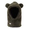 Baby Girls Winter Hat Boys Warm Scarf Hat Kids Thick Earflap Hood Cap with Ear 6M-7T (Army Green, S) view 1