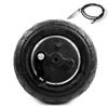 L-faster 8 Inch Wheel with Drum Brake 8" Pneumatic Wheel with Expansion Brake Scooter Brake Aluminium Wheel 200x50 (wheel with cable120) view 1