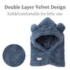 Baby Girls Winter Hat Boys Warm Scarf Hat Kids Thick Earflap Hood Cap with Ear 6M-7T (Dodger Blue, M) view 3