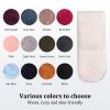 JANGANNSA Fleece Boys Girls Scarf Warm Winter Autumn Kids Collar Scarf Neck Warmer Children Scarf 1-6Y (White Cross) view 4