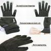 TRENDOUX Winter Gloves for Women, Touch Screen Glove for Men - Hands Warm in Cold Weather - Thin Thermal Material - Non-Slip Grip - Fit for Phone Texting Riding Dog Walking - Midnight Green - M view 3