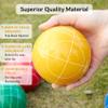 ApudArmis 90mm Bocce Ball Set, Boccia Outdoor Lawn Game for Beach Yard view 3