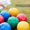 ApudArmis 90mm Bocce Ball Set, Boccia Outdoor Lawn Game for Beach Yard view 4