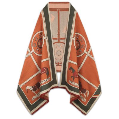 EXTREE Scarfs for Women Pashmina Silky Shawl Wrap for Evening Dressing Blanket Open Front Poncho Cape