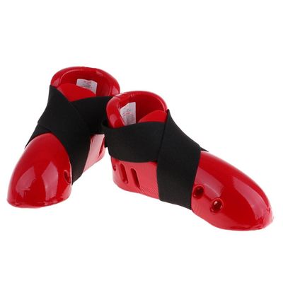 LEIPUPA Unisex Adult Foot Gear Karate Sparring Shoes Training, Red, XL