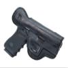 Maxx Carry IWB Leather Gun Holster for Beretta PX4 Storm Compact 9mm / 40ACP | S&W M&P M2.0 Compact 3.6 inch, M&P Shield M2.0 4 inch | Taurus TX22 LR, Black, Left Hand Draw view 2