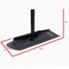 Valor Fitness Snowshoe Workout Sled with Harness and Strap- Strength Conditioning Cross Resistance Football Training-Home Gym ES-SS view 3