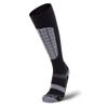 Pure Athlete Alpine Ski Socks Wool Snowboard and Skiing Warm Midweight Socks Merino Men and Women (S/M, 1 Pair - Black/Grey) view 1
