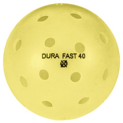 DURA Onix Fast 40 Outdoor Pickleballs Yellow